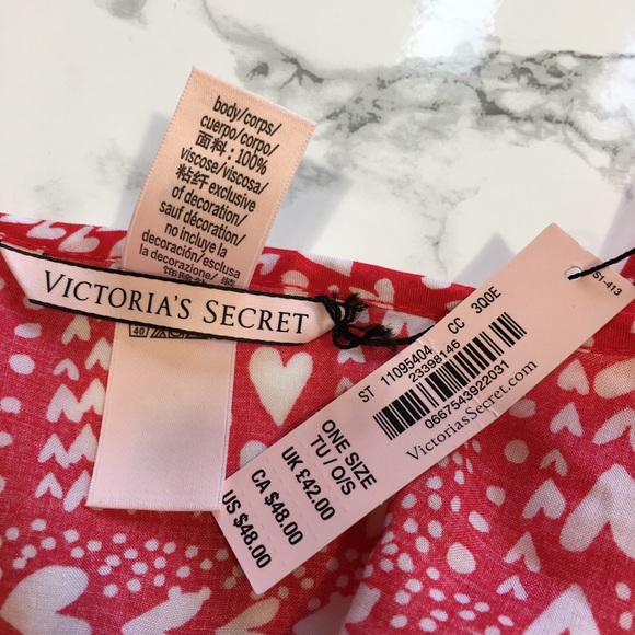 New Victoria’s Secret Heart Robe - Picture 4 of 8